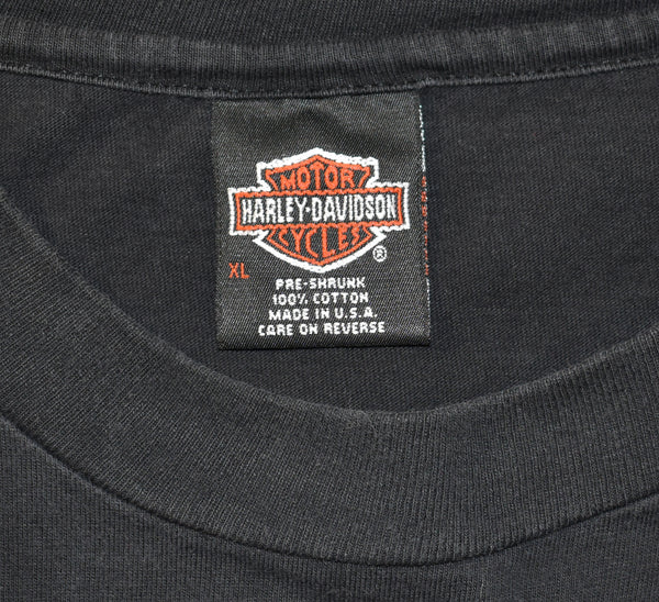 1995 Harley Davidson Big Logo Single Stitch Shirt Size X-Large