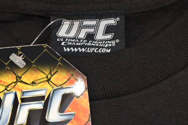 2008 DSWT UFC 91 Randy Couture VS Brock Lesnar Fight Promo Shirt Size X-Large