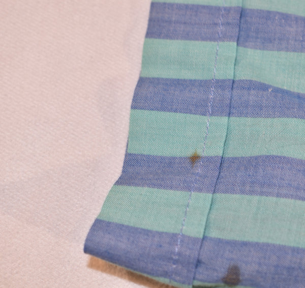 Vintage 80s Western Youngbloods Striped Pearl Button Up Shirt Size X-Large