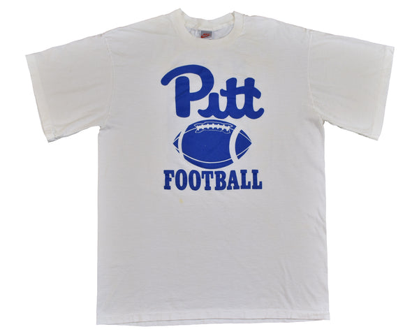 Vintage 90s Nike Pitt Panthers Football Single Stitch Shirt Size XX-Large