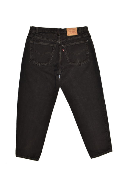 Vintage 90s Levis 560 Black Jeans Size 36" x 30"