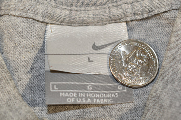 Vintage 00s Nike Mock Neck Ls Shirt Size Large