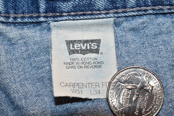 Vintage 90s Levis Silvertab Carpenter Jeans Size 30" x 32"