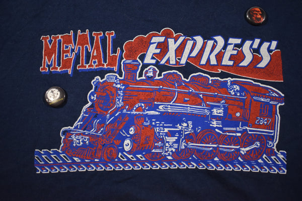 Vintage 90s Metal Express Festival Shirt Size Large