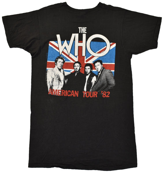 Vintage 1982 The Who North American Tour Single Stitch Shirt | Beyond 94