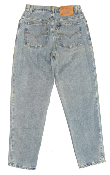Vintage 90s Levis 550 Light Wash Jeans Relaxed Fit Size Women's 10 Mis