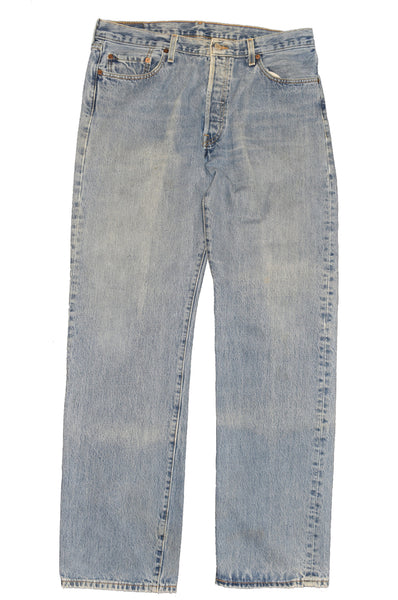 Vintage 90s Levis 501 XX Light Wash Jeans Size 36" x 34"