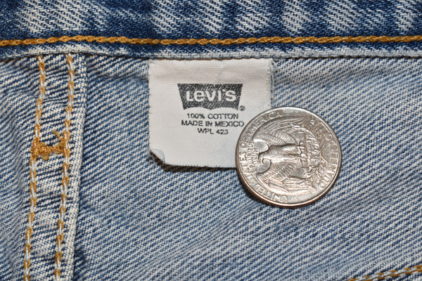 Vintage 90s Levis 501 XX Light Wash Jeans Size 36" x 34"