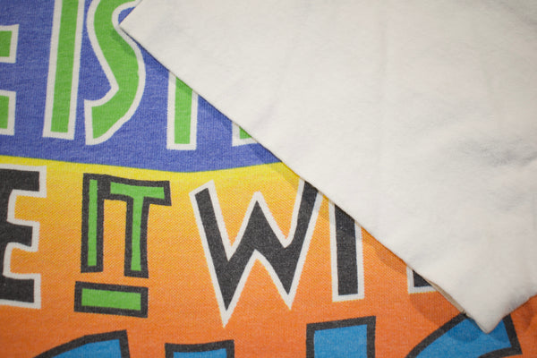 1996 Life Is Fresh With Jesus Single Stitch Shirt Size Medium
