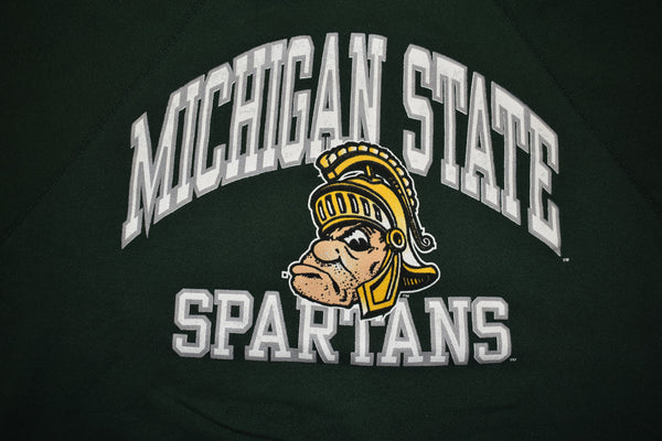 Vintage 90s Michigan State Spartans Sweatshirt Size Large