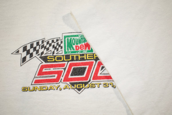 1997 Mountain Dew Southern 500 Nascar Racing Shirt Size X-Large