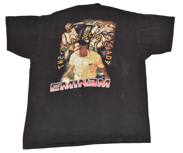 Vintage 00s Eminem 8 Mile Bootleg Rap Shirt Size X-Large