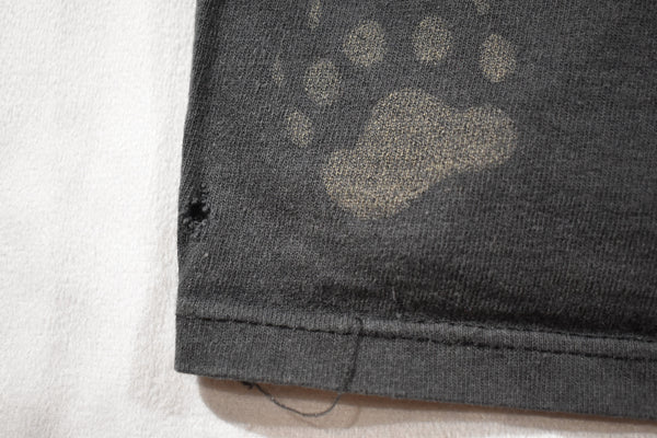 Vintage 90s 3D Emblem Black Bear Single Stitch Shirt Size X-Large