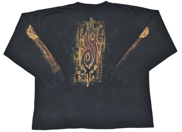 2006 Slipknot Distressed Ls Band Shirt Size XX-Large