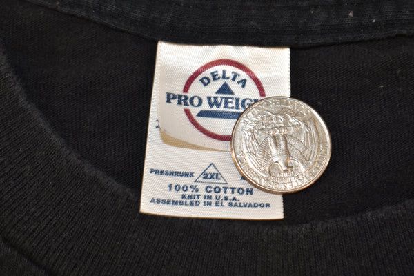 Vintage 00s Fireball Whiskey Promo Ls Shirt Size XX-Large