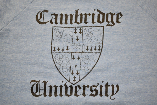 Vintage 80s Cambridge University Sweatshirt Size Large
