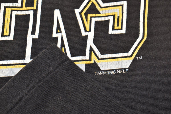 1996 Pittsburgh Steelers Turtleneck Embroidered Shirt Size Large