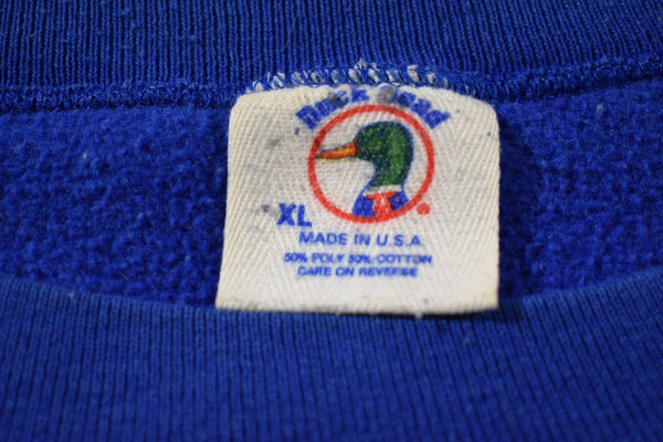 Vintage 90s Duck Head Sweatshirt Size X-Large