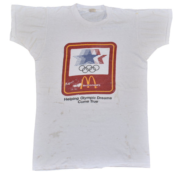 1980 Summer Olympics McDonald’s Promo Single Stitch Shirt Size Medium