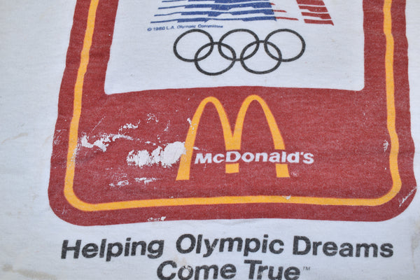 1980 Summer Olympics McDonald’s Promo Single Stitch Shirt Size Medium