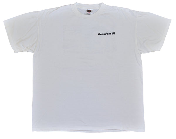 1998 Microsoft Geek Fest Single Stitch Shirt Size X-Large