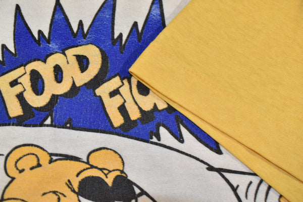Vintage 90s Pitt Panthers Food Fight Sleep Shirt Size OSFM