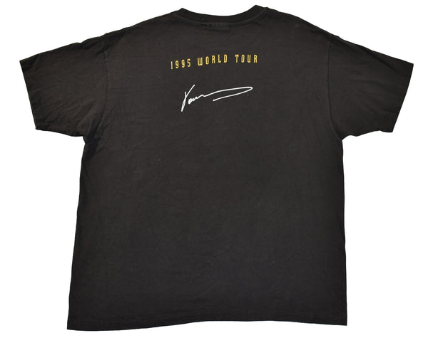 Vintage 1995 DS Yanni Live At The Acropolis Single Stitch Tour Shirt | Beyond 94