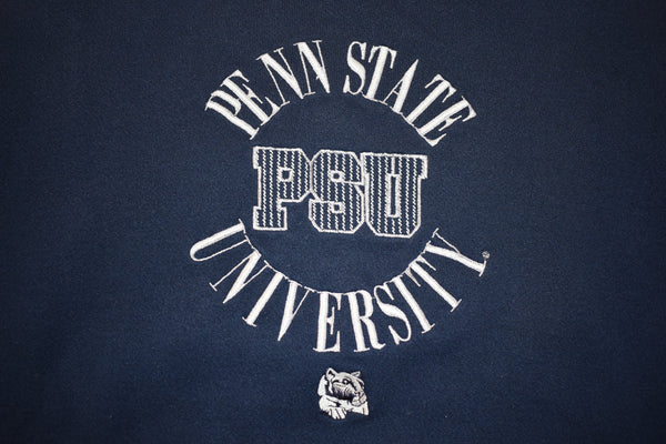 Vintage 90s Penn State University Embroidered Sweatshirt Size Large