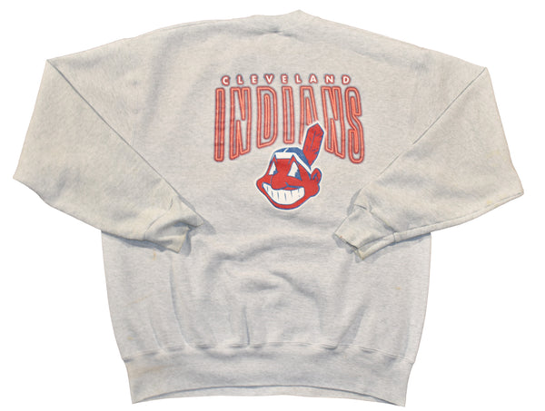 Vintage 1995 Pittsburgh Steelers/Cleveland Indians Salem Test Print Sweatshirt | Beyond 94