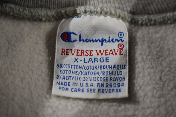 Vintage 90s Champion Duquesne University School Of Business Reverse Weave Sweatshirt Size X-Large