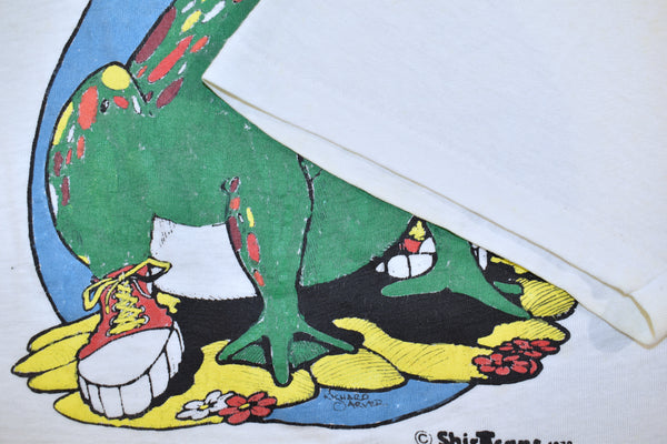 1978 Shirt In A Can Frog Single Stitch Shirt Size Medium