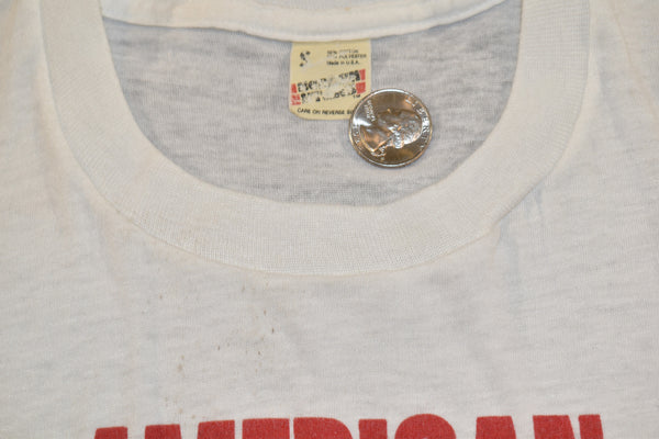 Vintage 80s American Paralysis Assoction Single Stitch Shirt Size Small