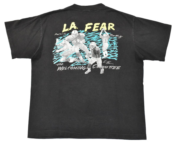 Vintage 90s LA Raiders Bo Jackson No Fear Single Stitch Shirt | Beyond 94