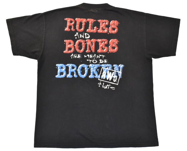 Vintage 1998 WCW NWO Rules Are Meant To Be Broken Shirt | Beyond 94