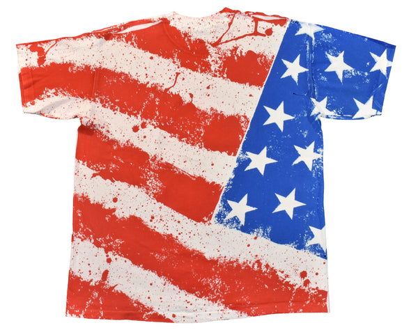 Vintage 1993 WWF Lex Luger All Over Print Single Stitch Shirt | Beyond 94