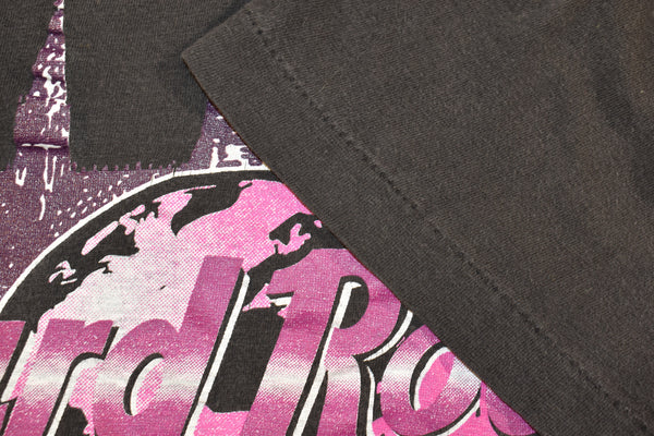 Vintage 80s Hard Rock Praha Single Stitch Shirt Women's Size Large