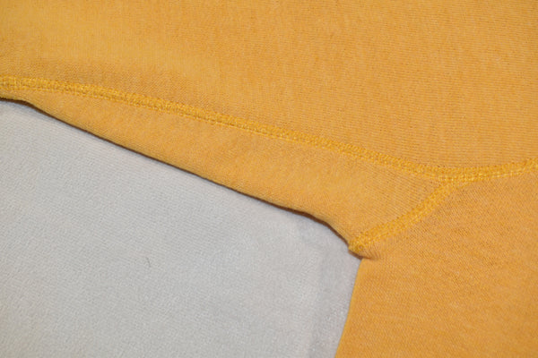 Vintage 70s Discus Yellow Raglan Hoodie Size X-Small