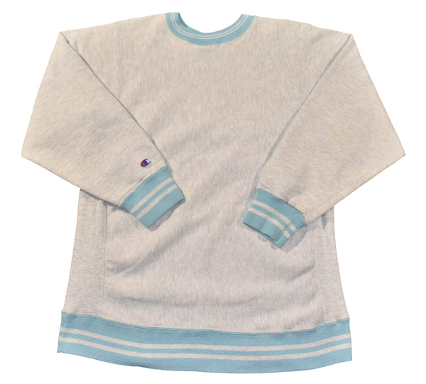 Vintage 90s Cotton Candy Champion Embroidered Reverse Weave Sweatshirt | Beyond 94