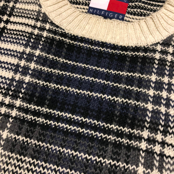 Vintage 90s Tommy Hilfiger Knit Sweater Size Large