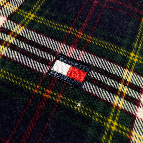 Vintage 90s Tommy Hilfiger Plaid Polo Size X-Large