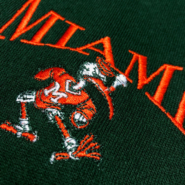 Vintage 90s Miami Hurricanes Sweatshirt Size Large