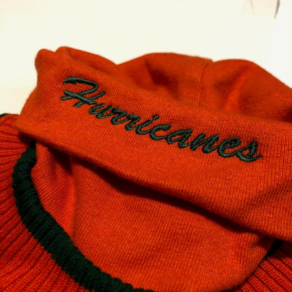 Vintage 90s Miami Hurricanes Sweatshirt Size Large