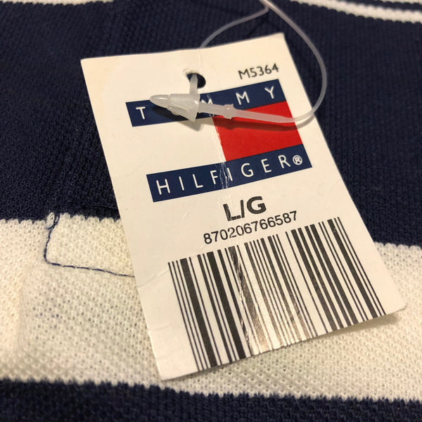 Vintage 90s DSWT Tommy Hilfiger Polo Size Large