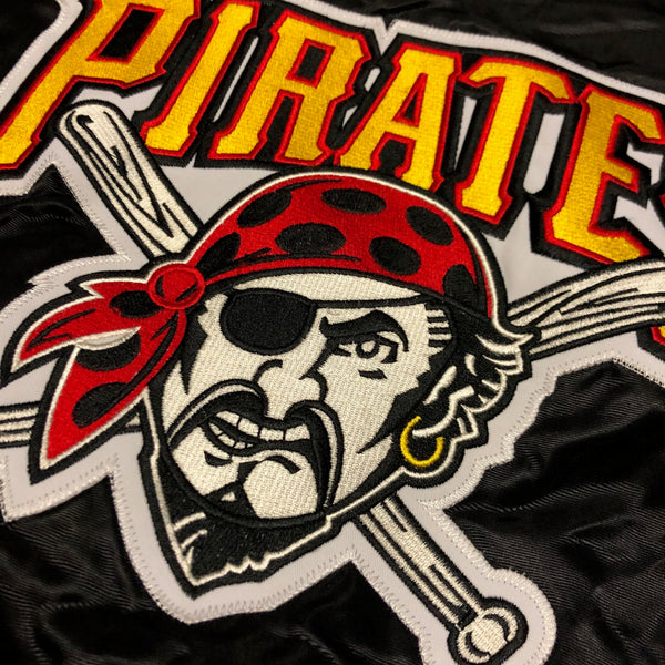Vintage 90s Pittsburgh Pirates Starter Diamond Collection Satin Jacket Size XX-Large