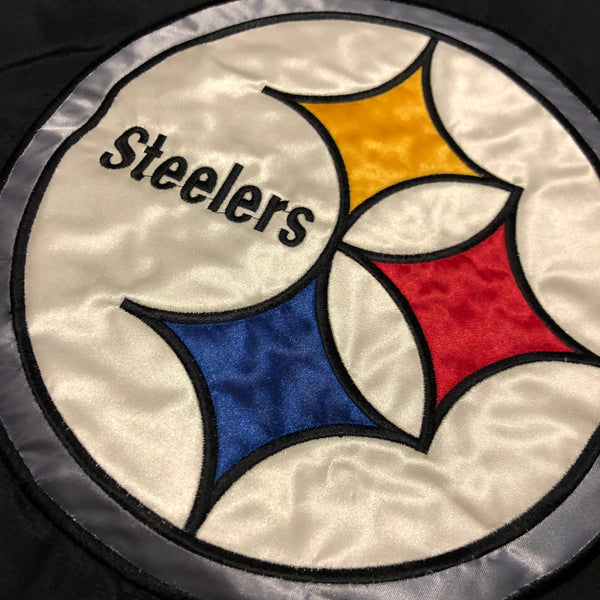 Vintage 90s Steelers Pro Line Starter Puffer Jacket Size X-Large