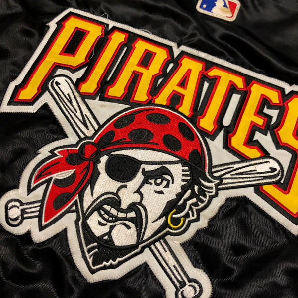 Vintage 90s Pittsburgh Pirates Starter Diamond Collection Satin Jacket Size XX-Large