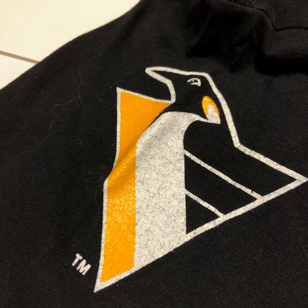 Vintage 90s Pittsburgh Penguins Mario Lemieux Single Stitch Shirt Size Large
