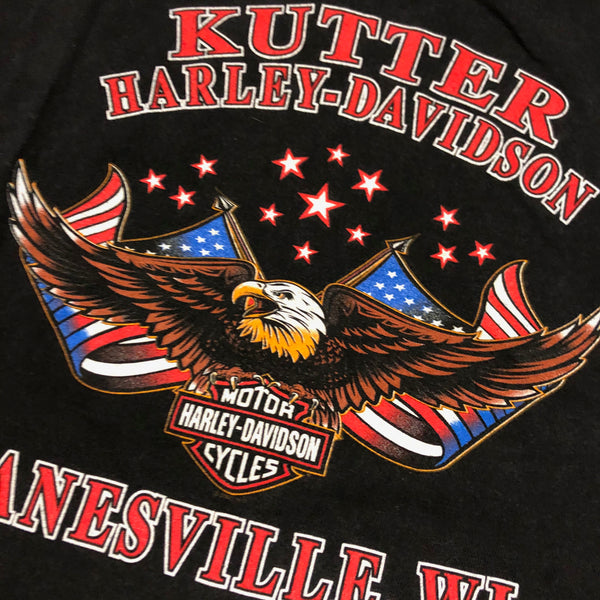 2002 Harley Davidson American Eagle Shirt Size XX-Large