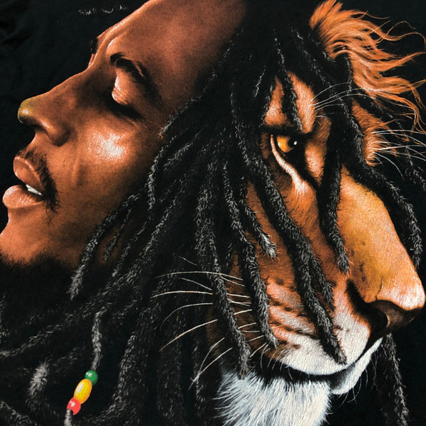 2004 Bob Marley Zion Sportswear Shirt Size Large