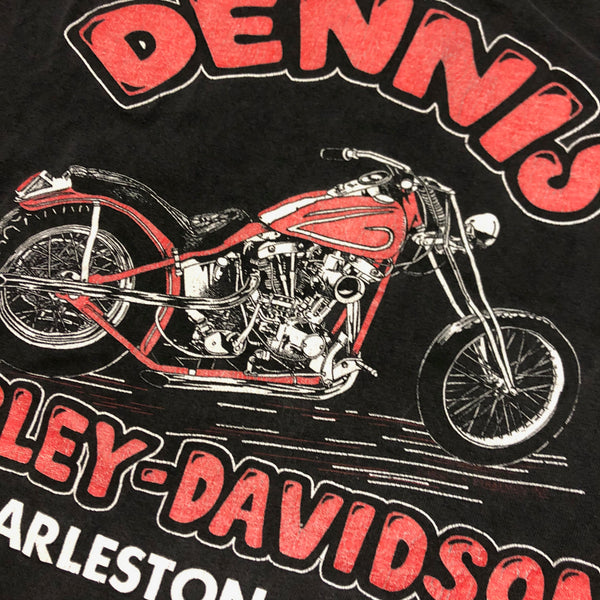 Vintage 90s Harley Davidson Eagle Decal Single Stitch Shirt Size Large